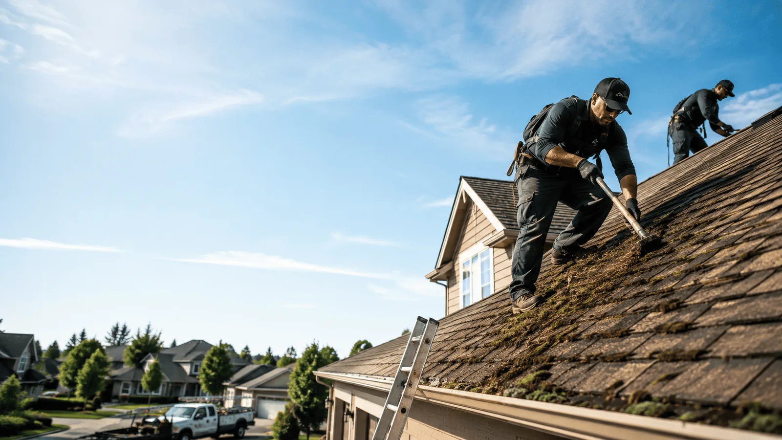 Roof Moss Removal in Clements, MN near me